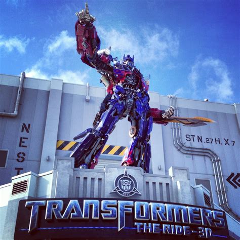 Transformers The Ride3d Technical Rehearsals On The Go In Mco
