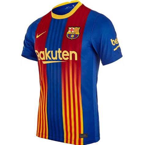 202021 Nike Barcelona Senyera 4th Jersey Soccerpro