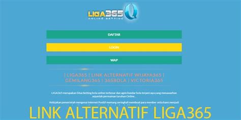 link alternatif liga365