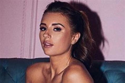 Love Islands Dani Dyer Flashes Curves In Sexy Frontless Dress Daily Star