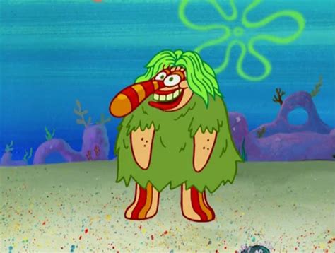 Mr Seaweed Monster Man Spongebob Spongebob Squarepants Fictional