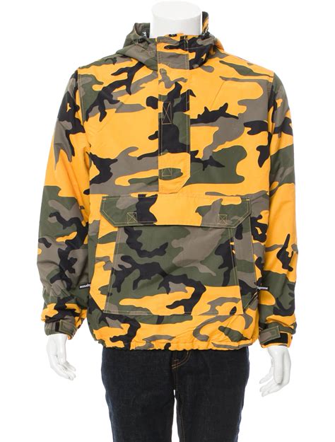 Supreme Logo Camouflage Jacket Clothing Wspme21105 The Realreal