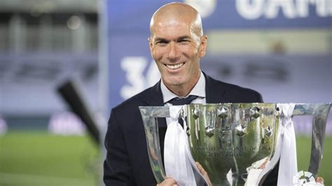 Real Madrid La Liga Zidane Named The Best Club Coach In The World