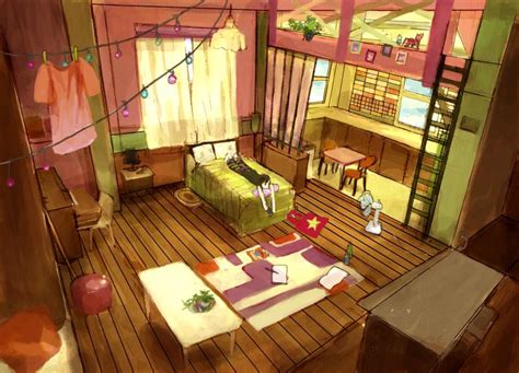An Afternoon By Nishikado On Deviantart Anime Room Room Design Room Box