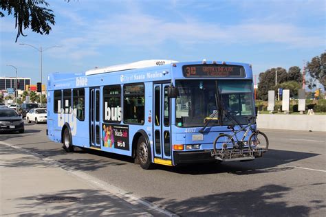 Big Blue Bus Santa Monica Municipal Bus Lines Nabi 40lfw B Flickr