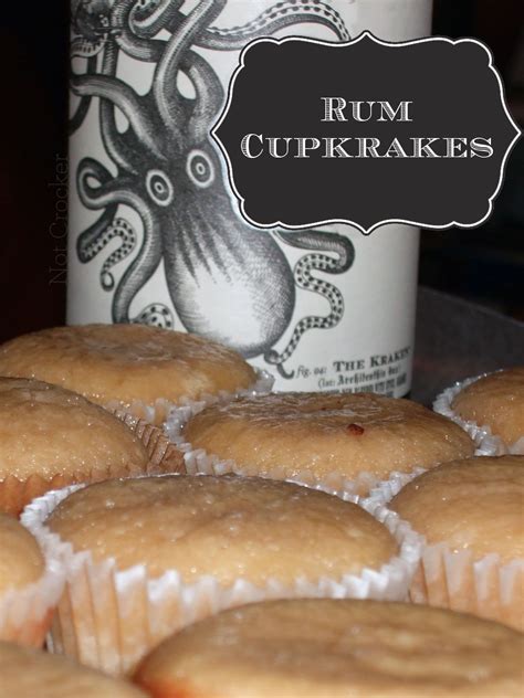 So make sure you're ready with the latest in home mixology news, and a great selection of cocktail recipes, all delivered straight to your inbox each week. Rum Cupkrakes (with Kraken Rum) | Rum cake, Rum recipes ...