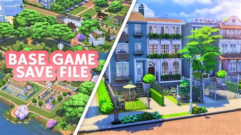 MUST HAVE Sims 4 BASE GAME Save File That Fixes EVERYTHING Has