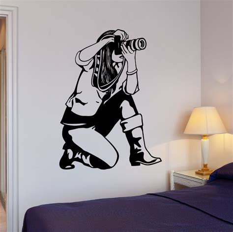 Wall Decals Home Decorations Removable Diy Wall Stickers Sexy Girl