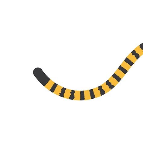 Premium Vector Tiger Tail Blank Space