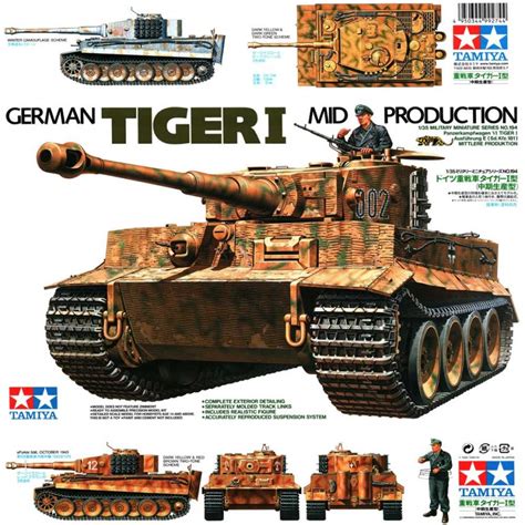 Tamiya 35194 German Tiger Production Mid Production Amt Modellismo