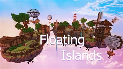 The Floating Islands Tour Minecraft Creative Builds Youtube