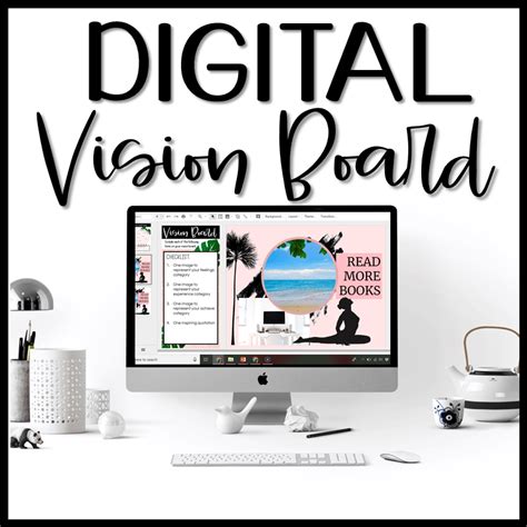 Vision Board Digital Template