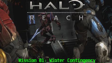 Halo Reach Playthrough Mission 1 Winter Contingency Youtube