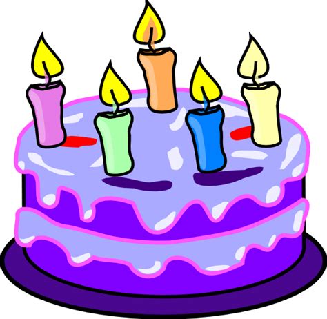 Cartoon Birthday Cake Images Clipart Best