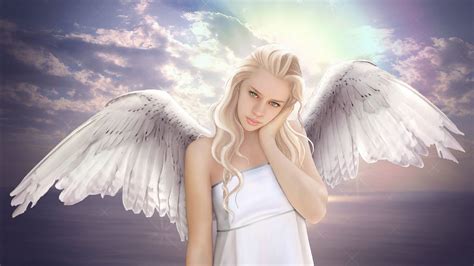 Beautiful Angel Girl Wallpapers Bigbeamng