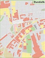 Dundalk City Centre Map - Ontheworldmap.com