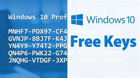 Windows 10 Product Key Free For You 100 Working Obh Softwares