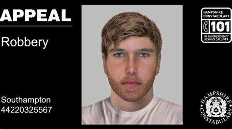 Police Release E Fit Of Man Following Robbery Sonews