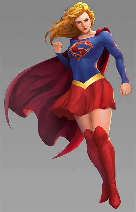 Supergirl Pinup By Novids On Deviantart