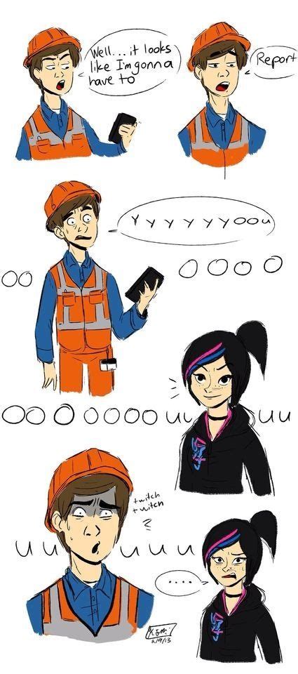 Emmet And Wyldstyle I Love This Fanart Its Awesome Lego Movie