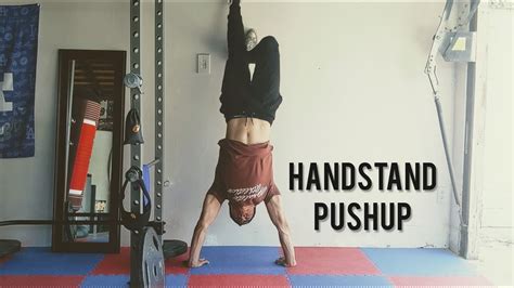 How To Handstand Push Up With Progressions Youtube