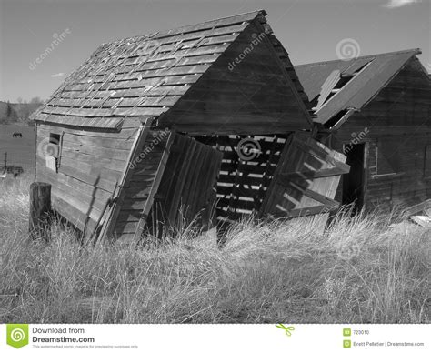 Old Black And White Barn Stock Photo Image Of Black