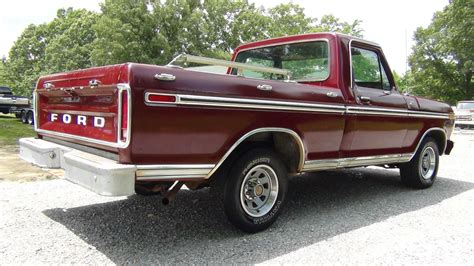 All American Classic Cars 1979 Ford F100 Ranger Pickup Truck