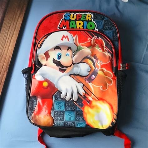 Nintendo Bags Boys Super Mario Bookbag Poshmark