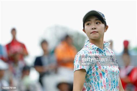 Momoka Miura Of Japan Watches On The First Hole During The Second