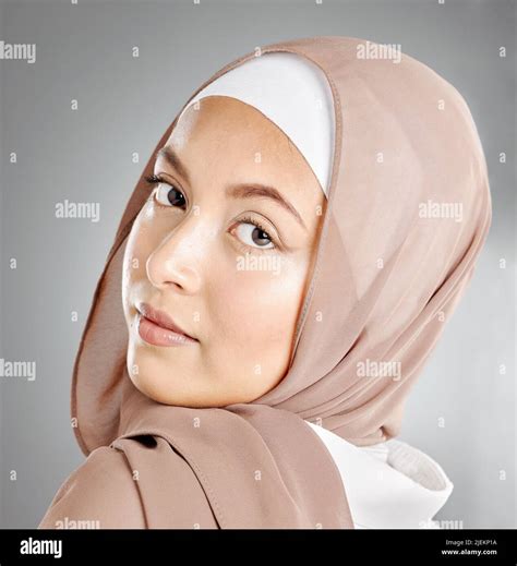 Portrait Of Hijab Wearing Traditional Muslim Woman In Arabic Style In