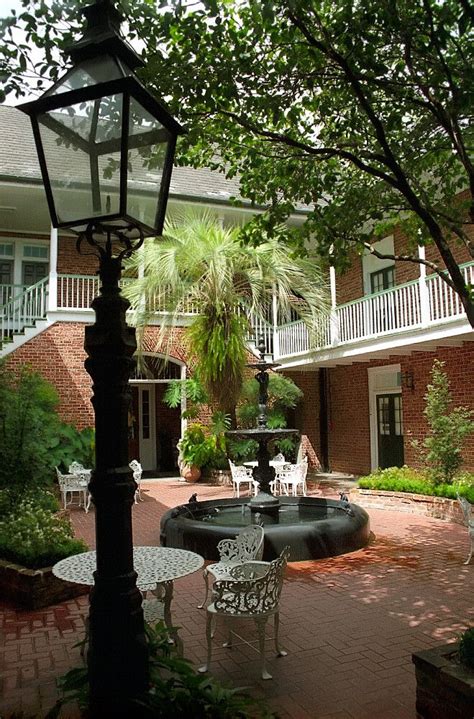 New Orleans French Quarter Hotel Provincial Courtyard New Orleans
