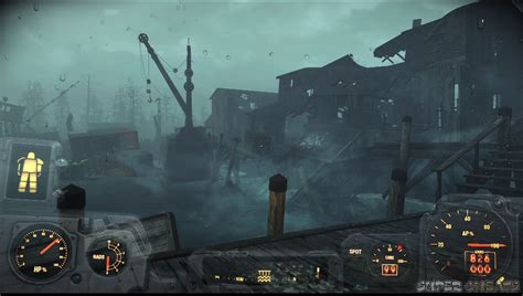 It's quite far from the commonwealth. Fringe Cove Docks - Fallout 4: Far Harbor