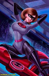 Helen Parr Elastigirl Mrs Incredible The Incredibles Pixar Rzhevskii