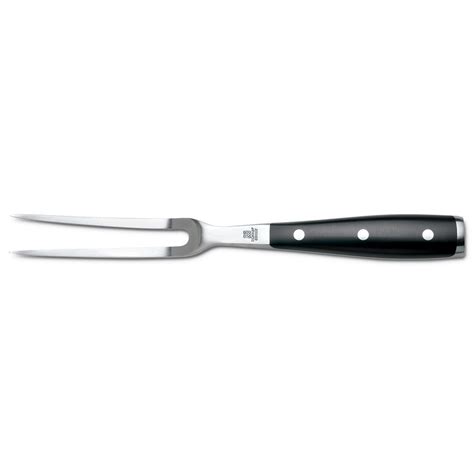 Wusthof 4415 716 Classic Ikon Curved Meat Fork One Size Black