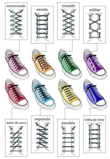 We also sell custom vans shoelaces. What are some alternate ways to tie shoelaces that are fast, efficient, and/or really cool ...