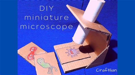 Diy Microscope From Cardboard Science Tlm Youtube
