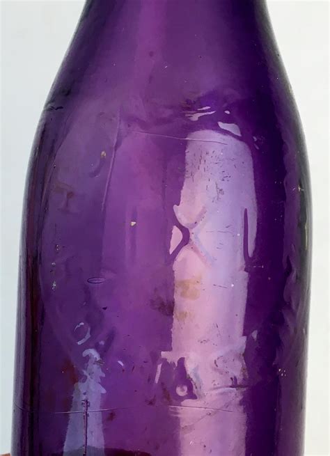 Sold Price Antique C 1890 Purple Amethyst Blown Glass H Jones And Co Ltd I X L Hobart