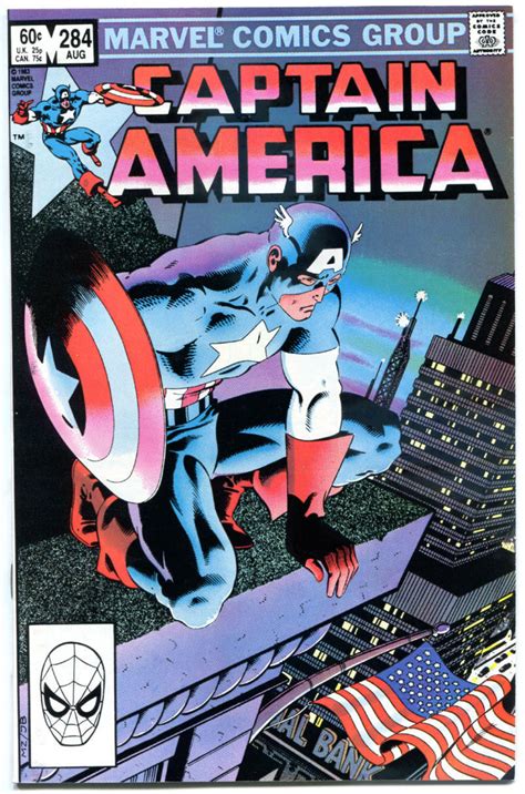 Captain America Vf Nm Bucky Mike Zeck