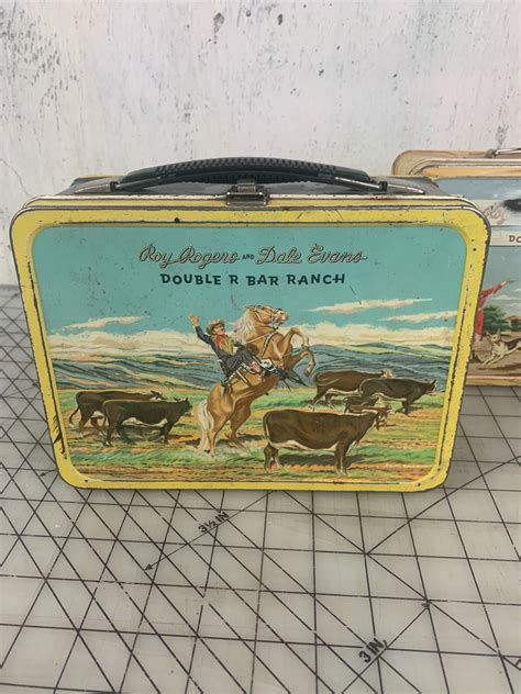 Vintage Metal Roy Rogers Lunch Boxes Schmalz Auctions