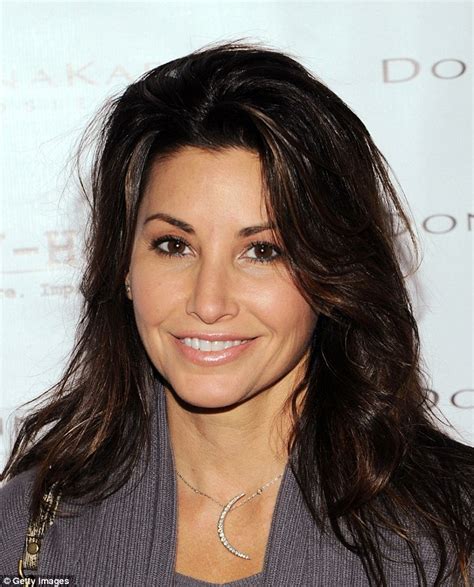 Gina Gershon 50 Reveals Flawless Complexion As She Slips Into Leather