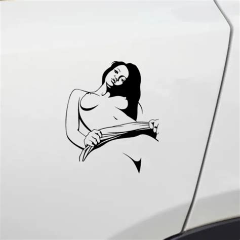 SEXY WOMAN CAR Sticker Decal Reflective Allure Naked Girl Strippers Accessories PicClick