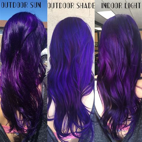 Deep Purple Hair Deep Purple Hair Violet Hair Hair Color Purple Hair