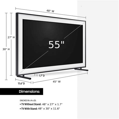 Jak Szeroki Jest 55 Calowy Telewizor Wymiary Telewizora 55 Cali