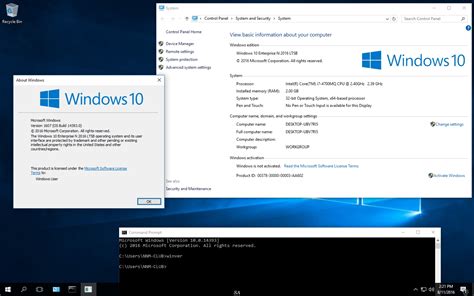 Microsoft Windows 10 Enterprise N 2016 Ltsb 10014393 Version 1607