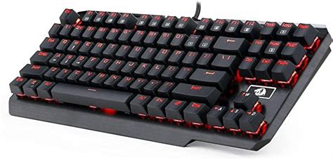 Redragon K553 Usas Red Led Backlit Blue Switches Mechanica Ahw Store