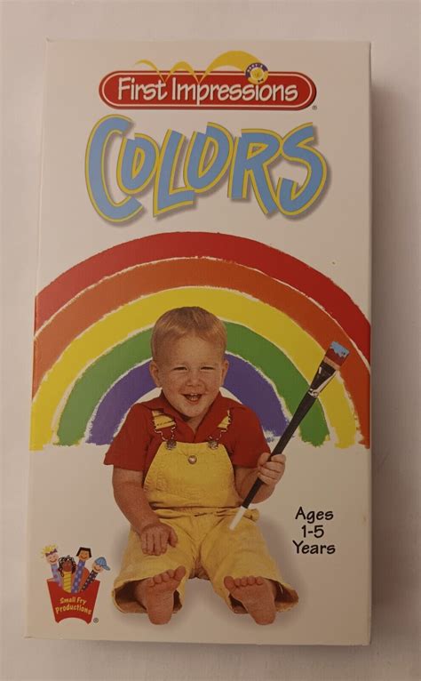 Babys First Impressions Colors Vhs 1996 618467173238 Ebay