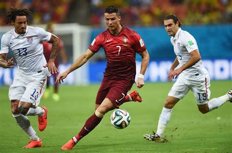 world cup 2014 portugal s cristiano ronaldo breaks u s hearts with one moment of world class