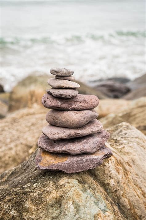 Balance Stein Natur Kostenloses Foto Auf Pixabay