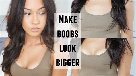 How To Make Your Boobs Look Bigger Upbra Review Youtube