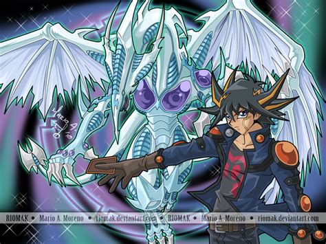 Yusei And Stardust Dragon By Riomak On Deviantart